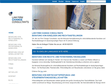 Tablet Screenshot of lawfirmchange.com